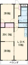 シャイン新西方の間取り画像
