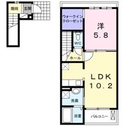 フラン ブリーズの間取り画像