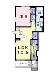 ヴィラ 深大寺 Aの間取り画像