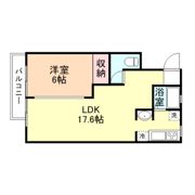 ラフィネゆうびの間取り画像
