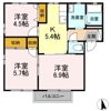 ヴィクトリータウン Cの間取り画像