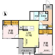 D-Radianteの間取り画像