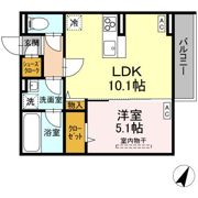 Asset-Court立川上砂町5丁目 A棟の間取り画像