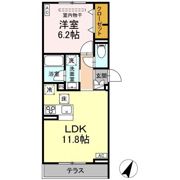 Asset-Court立川上砂町5丁目 B棟の間取り画像