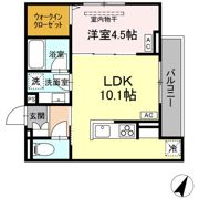 Asset-Court立川上砂町5丁目 B棟の間取り画像