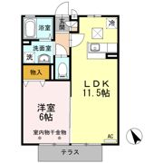 コンフォート石和の間取り画像