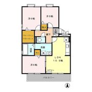メイプルハウス Dの間取り画像