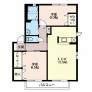MastTown東雲 Bの間取り画像