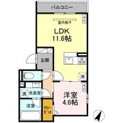 シェルメールの間取り画像
