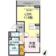 シェルメールの間取り画像