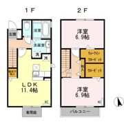 和の間取り画像