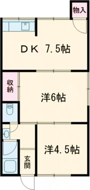 パールハイツ尾上の間取り画像