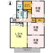 リヴェール B棟の間取り画像