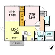 CloverⅡの間取り画像