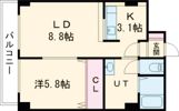 Le ciel常磐の間取り画像