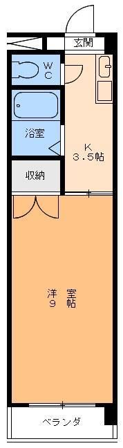 サニーハイツこのはなの間取り画像