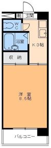 シティーハイツ湊町の間取り画像