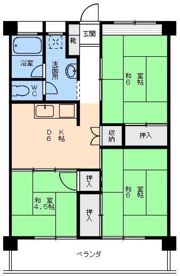 小坂ハイツの間取り画像
