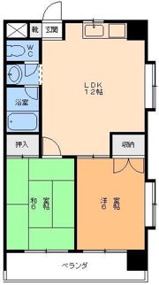 シティーハイツチェリーの間取り画像