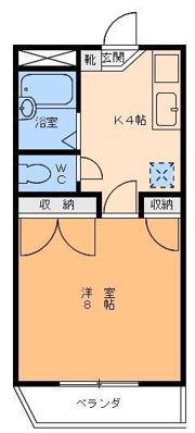 ファミール北代IIの間取り画像
