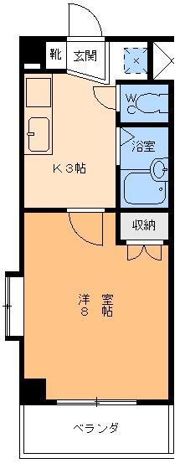 シェモア生石の間取り画像