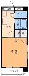 平和コーポの間取り画像