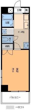 ハイツ楡の森の間取り画像