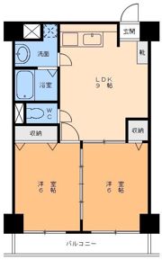 グランアルブル山越IIIの間取り画像