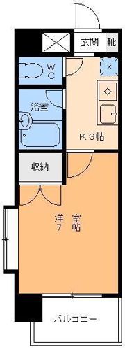 フェニックス南江戸の間取り画像