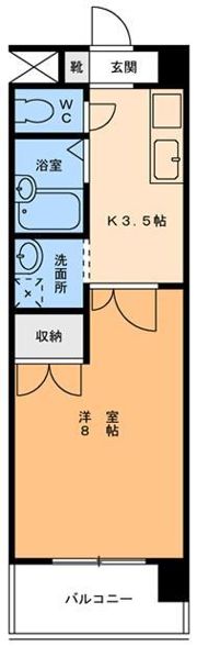 サンループ大手町の間取り画像