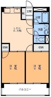 共和マンションの間取り画像