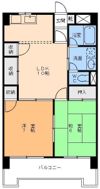 Mホーナー山越の間取り画像