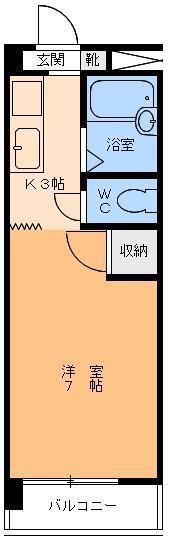イシダマンションの間取り画像