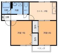 パストラル久米の間取り画像