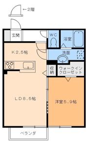 フィカーサ カナハの間取り画像
