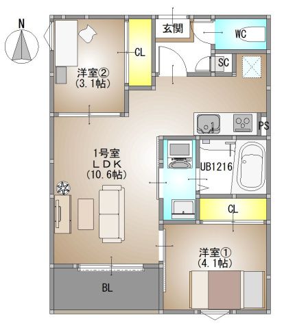 間取図