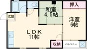 一歩堂マンションの間取り画像