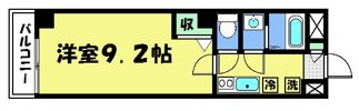 フラッティ千本今出川の間取り画像