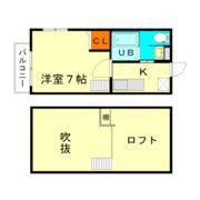 Stable三条大宮の間取り画像