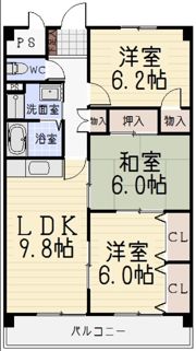 メゾンウィングの間取り画像