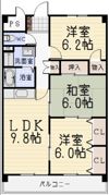メゾンウィングの間取り画像