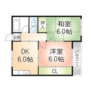 やなせハイツの間取り画像