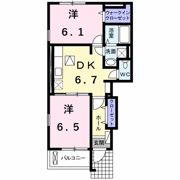 アンジェロ クストーデ Bの間取り画像