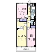 フォンタナ ディ トレビの間取り画像