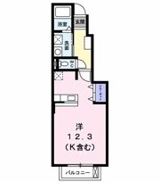 アンジュコリーヌの間取り画像
