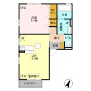グランジェ Ⅱの間取り画像