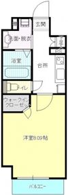 ノーブル大手町の間取り画像