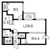 ヴェリタス澄川の間取り画像
