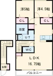 ローレルヒルズ富雄の間取り画像