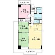 レークサイド佐倉マンションの間取り画像